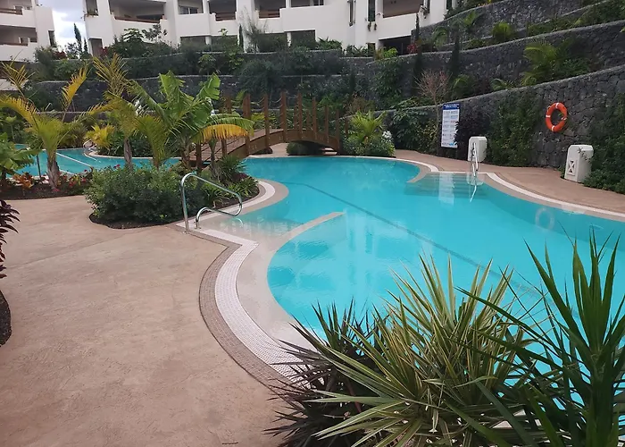 Penthouse With Jacuzzi, Ocean And Pool Views Apartamento Palm-mar